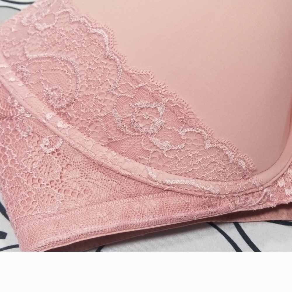 Comfort Choice Pink Wireless Soothing Bra 42DDD - Picture 2 of 8